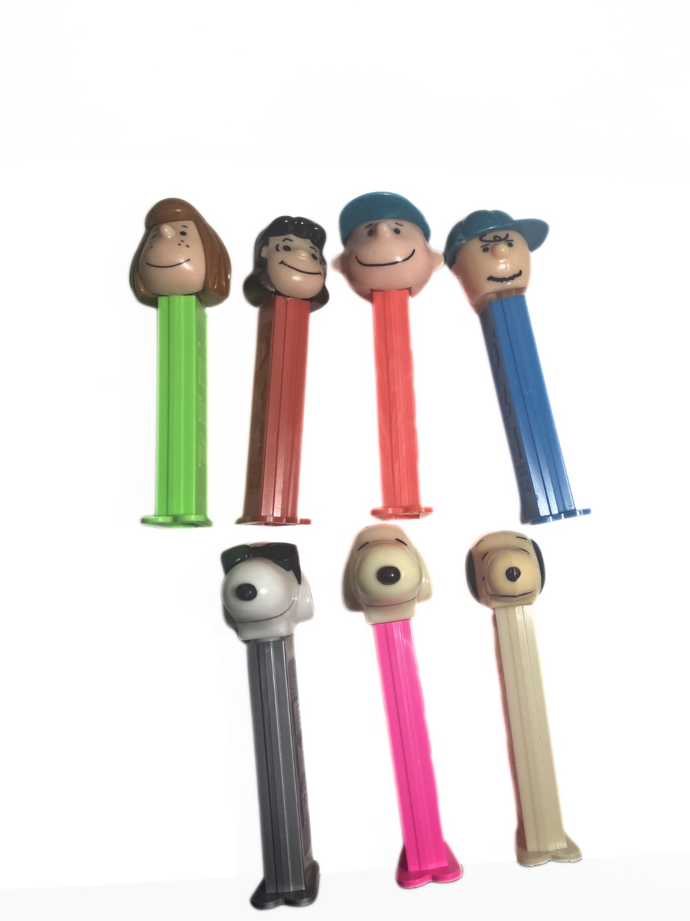 Vintage peanuts PEZ collection.